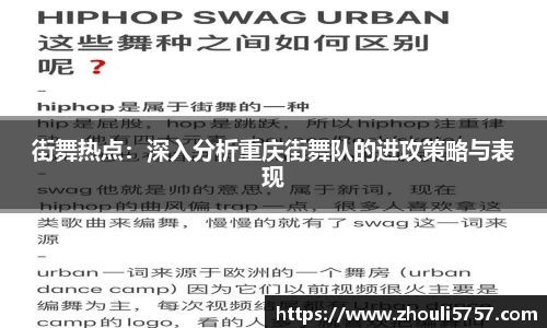 街舞热点:深入分析重庆街舞队的进攻策略与表现